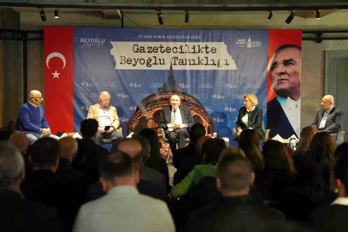Beyoğlu’nda Dünya Gazeteciler Günü Paneli Düzenlendi