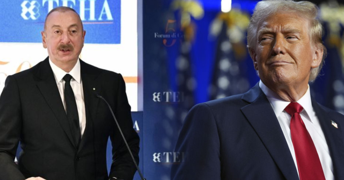 Aliyev’den ve Trump’a tebrik telefonu