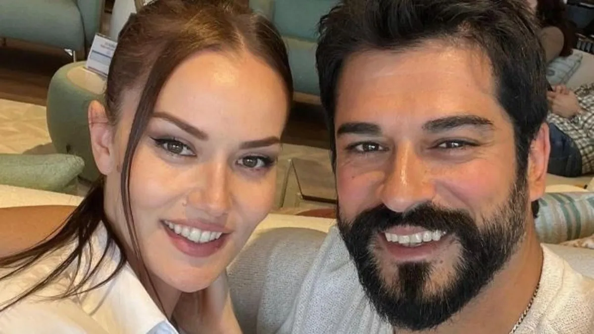 Fahriye Evcen ve Burak Özçivit’ten aşk pozu! Fahriye Evcen ve Burak Özçivit tatilde el ele göz göze!