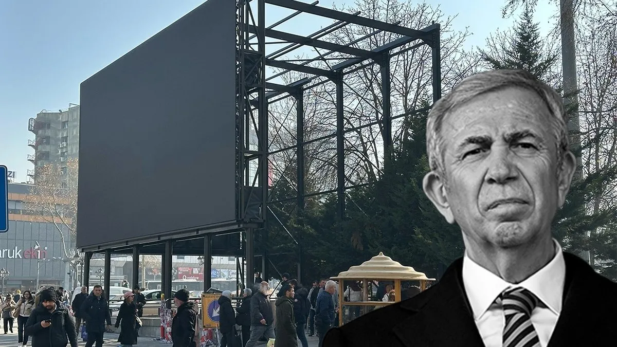CHP’li Ankara Büyükşehir Belediyesi’nden reklam işgali: Bakanlığın uyarısına rağmen sit alanına pano diktiler!