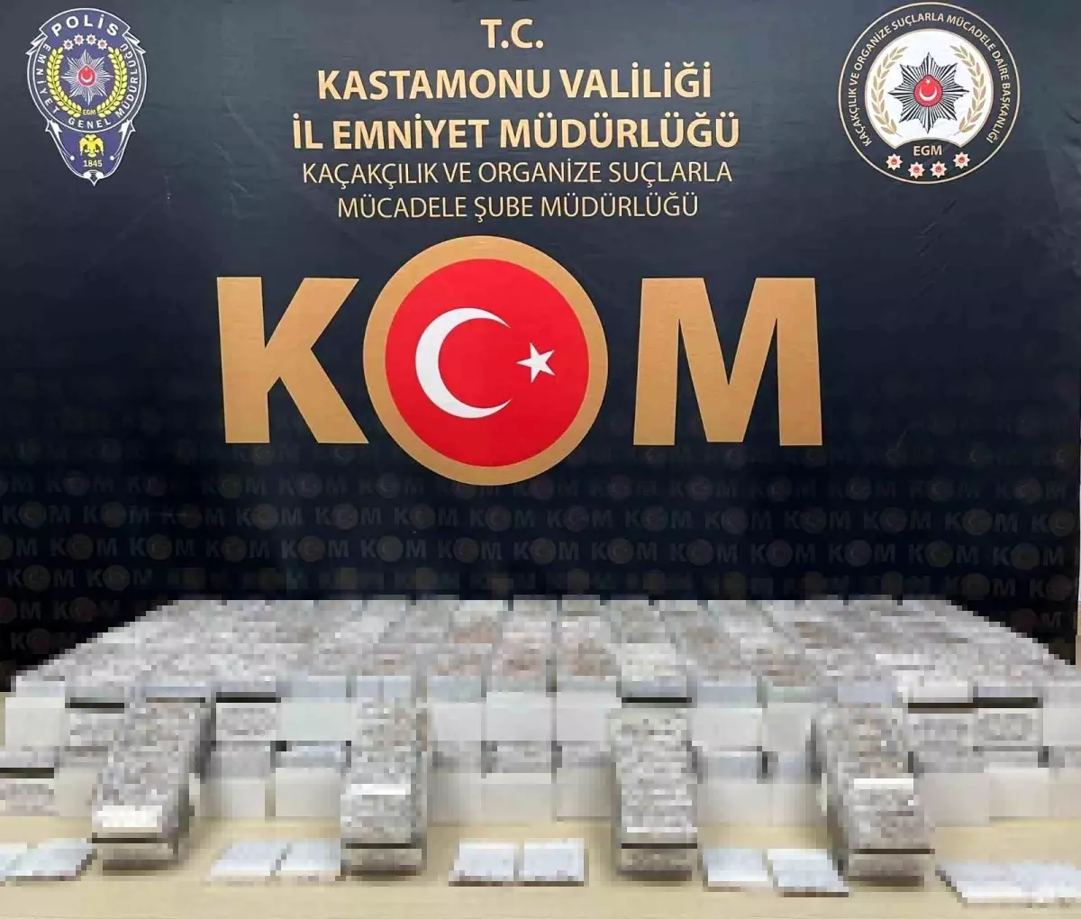 Kastamonu’da 29 Bin Doldurulmuş Makaron Ele Geçirildi