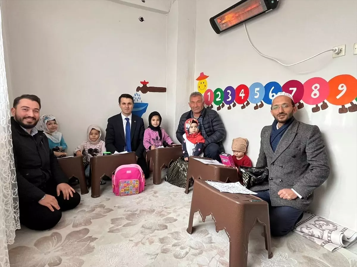 Kaymakam Türkmen Göllüce’deki Kur’an Kursunu Ziyaret Etti