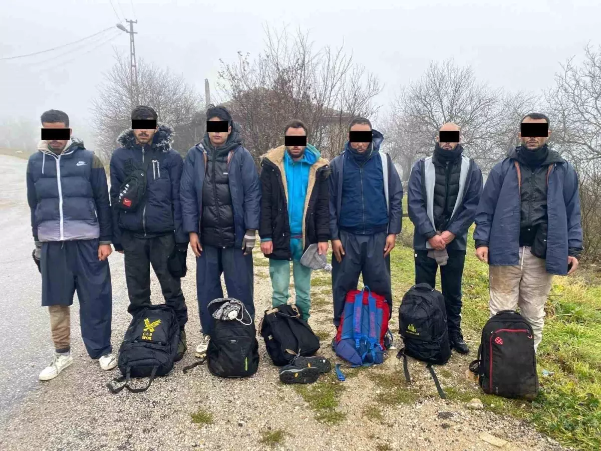 Kırklareli’de 75 Kaçak Göçmen Yakalandı