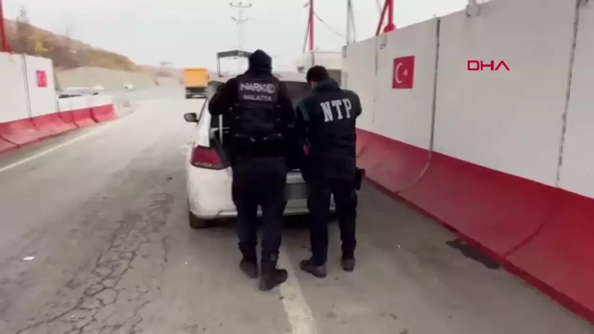 Malatya’da Uyuşturucu Operasyonu: 16 Kilo Skunk Ele Geçirildi