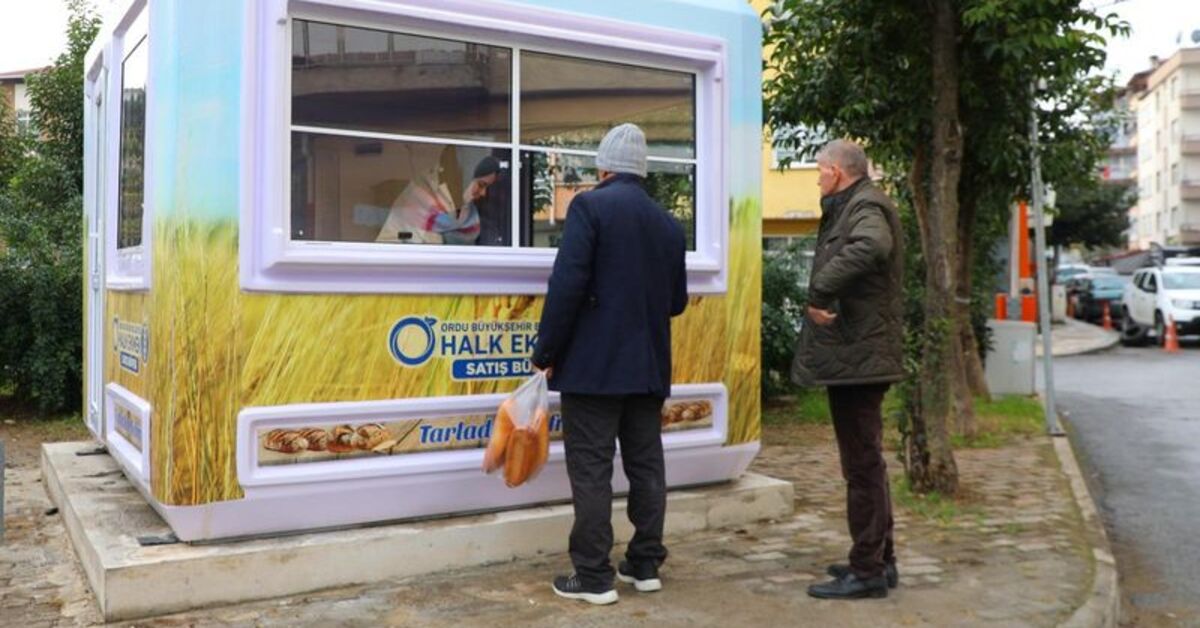 Ordu Büyükşehir, Halk Ekmek satışına başladı