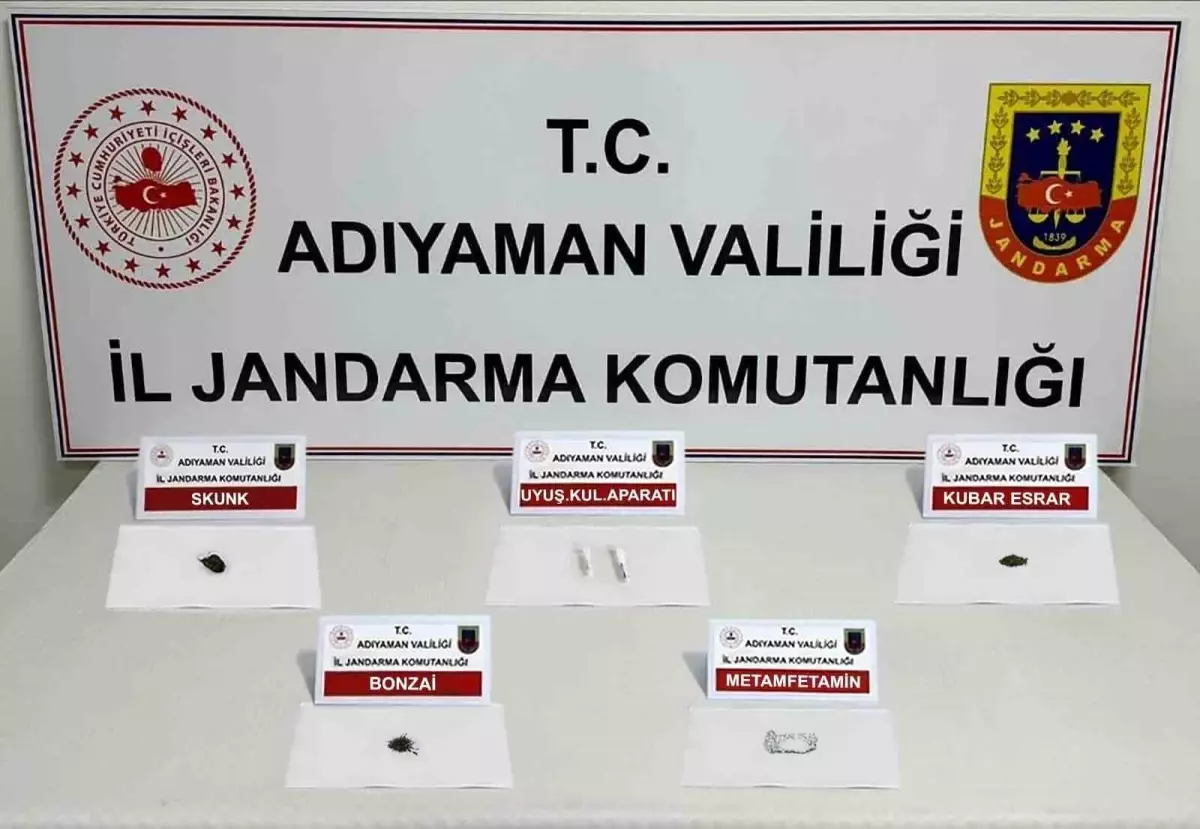 Adıyaman’da Uyuşturucu Denetimi