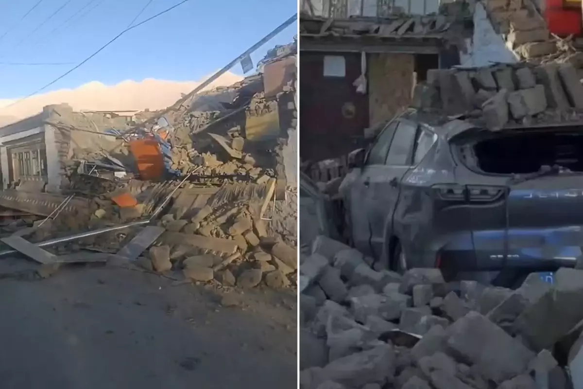 Çin’in Tibet bölgesinde 7.1 büyüklüğünde deprem