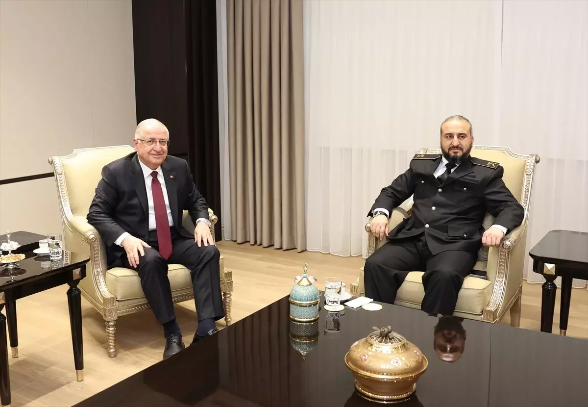 Güler, Suriye Yönetimi ile Görüştü
