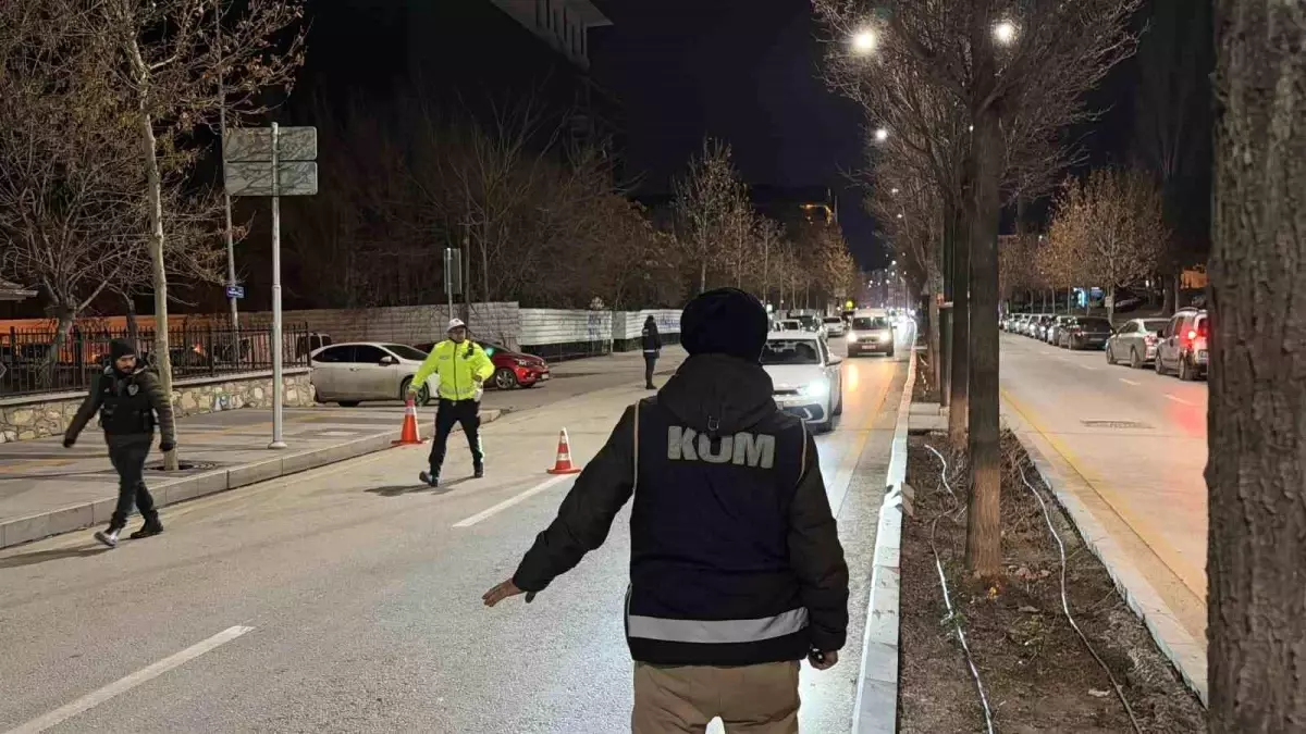Kırşehir’de Yılbaşı Uygulamasında Uyuşturucu ve Kaçak Alkol Yakalandı