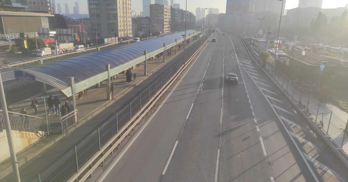 Megakentte trafik yüzde 1!