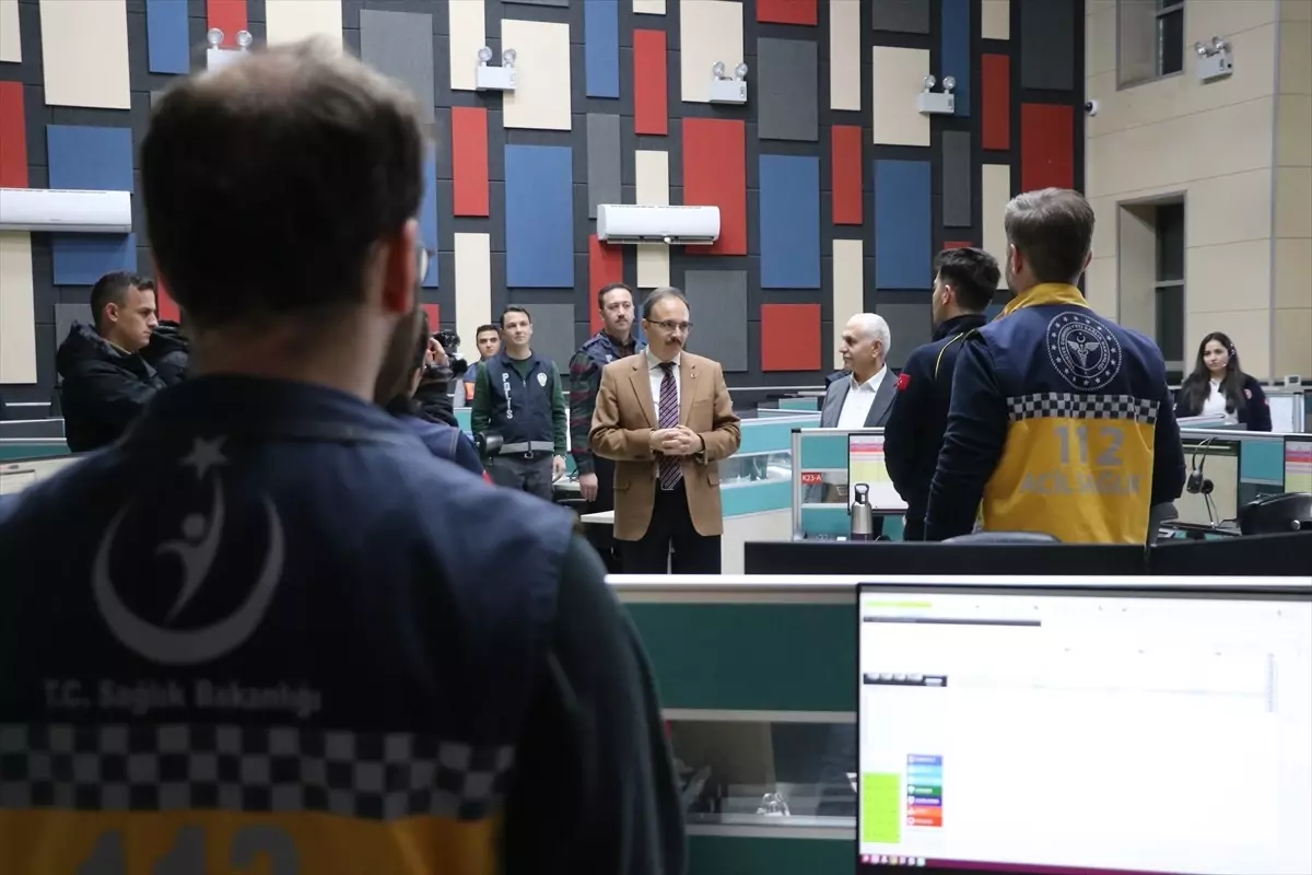 Siirt Valisi Yılbaşı Gecesi Ziyaretleri