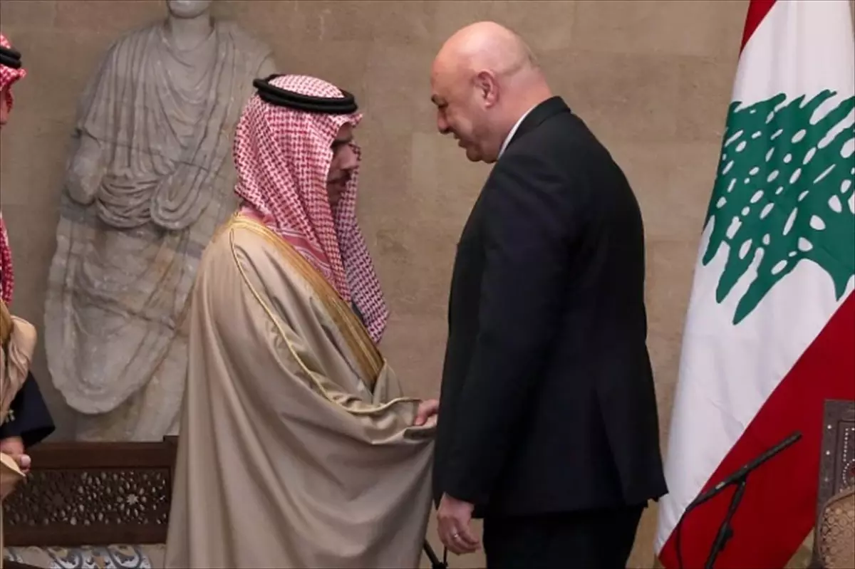 Suudi Arabistan’dan Lübnan’a Destek Mesajı