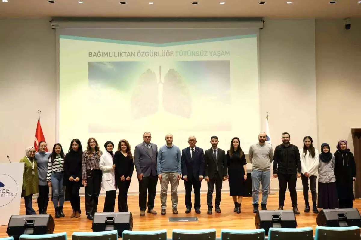 DÜBAM’dan Tütünsüz Yaşam Konferansı