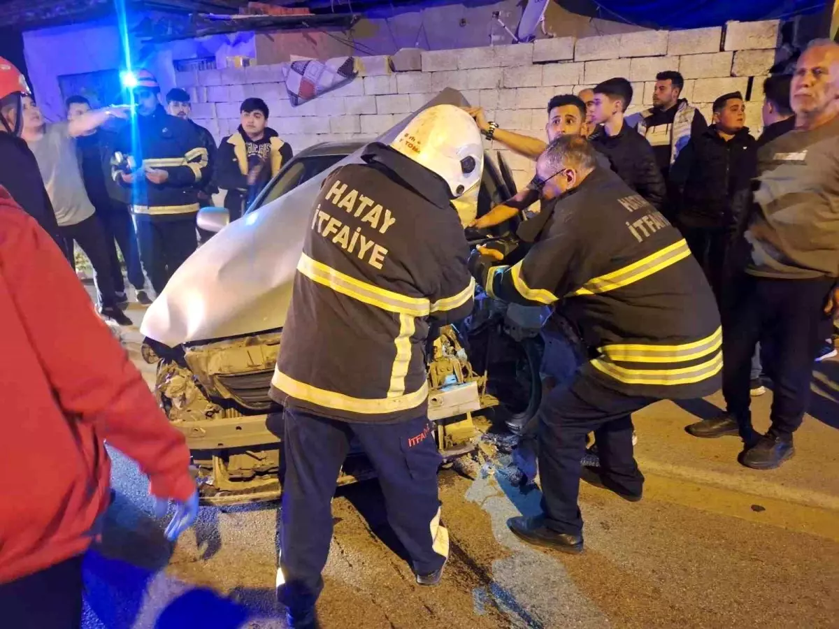 Hatay’da Kaza: 2 Yaralı