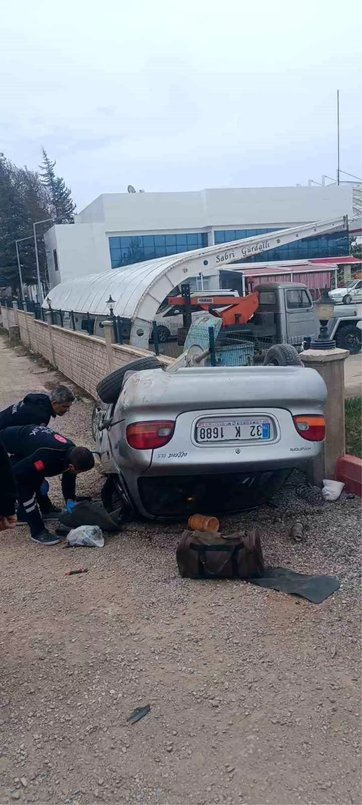 Isparta’da Feci Kaza: 1 Ölü, 1 Yaralı